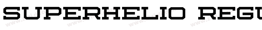 Superhelio Regular字体转换